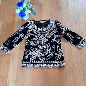 Studio 3/4 Sleeve Blouse